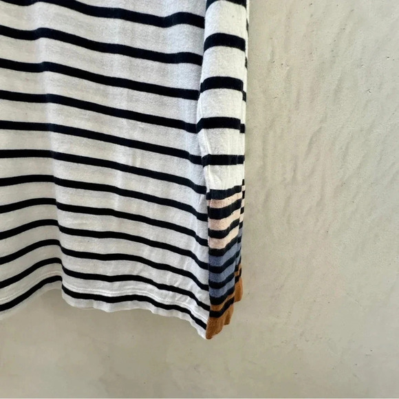 J. Jill || Women’s Modern Striped Boat Neck Long Sleeve Knit Shirt Small - Picture 9 of 12